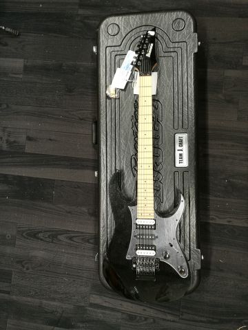 400662-1 Electric Guitar Ibanez RG3550MZ GK Galaxy Black incl hardcase