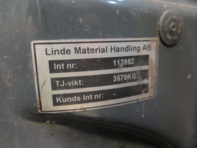344879-5 Forklift Linde E16-01