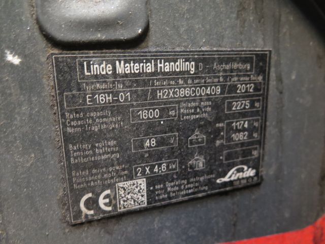 344879-6 Forklift Linde E16-01