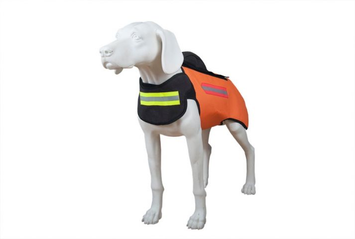431521-3 Jaktväst Dogtech euro. Strl: XS orange