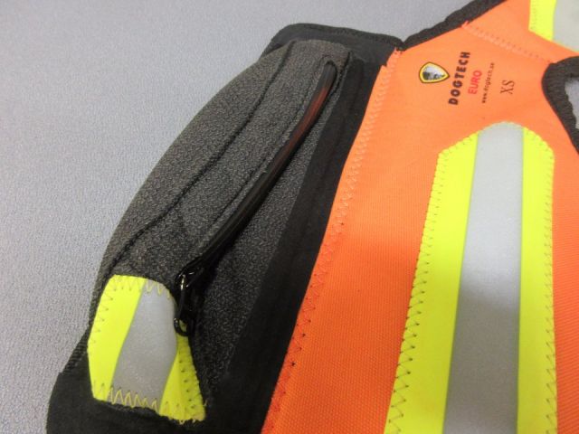 431521-10 Jaktväst Dogtech euro. Strl: XS orange