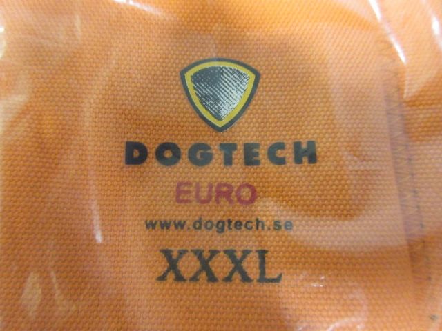 431521-12 Jaktväst Dogtech euro. Strl: XS orange