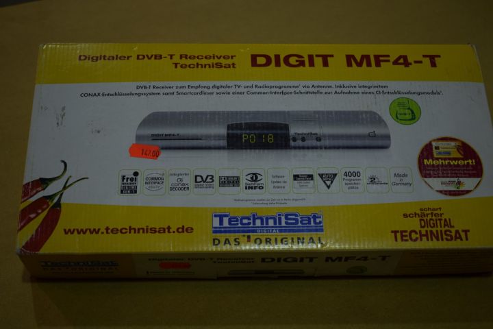 431788-4 Technisat Digit MF4-T DVB-T Digital TV Tuner with Card Slot