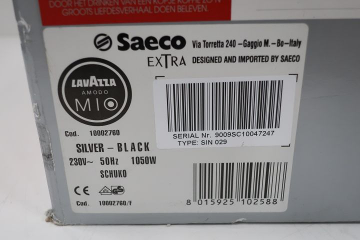 430811-4 Capsule machine Saeco Via Torretta 240