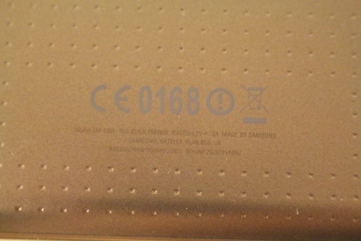 430637-2 Surfplatta Samsung Galaxy Tab S