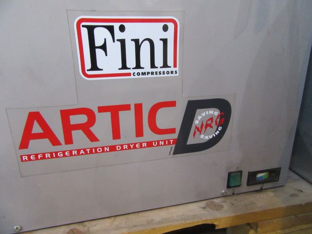 415338-17 FINI Screw compressor with air dryer, heat exchanger / heat recovery and a large pressure tank