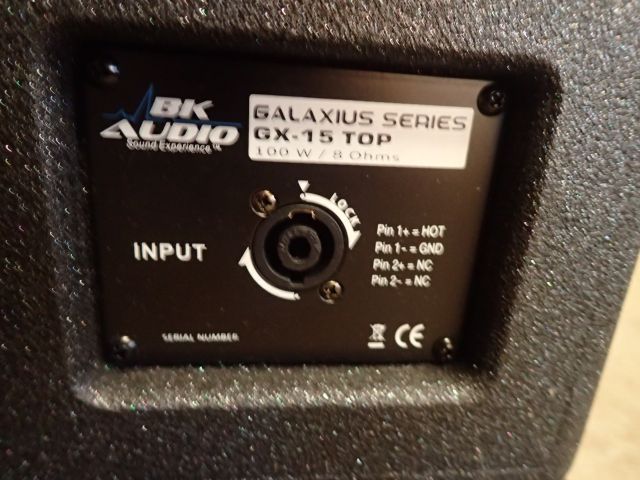 400828-5 Speaker package BK Audio GC-15