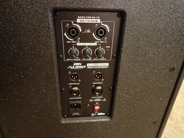 400828-6 Speaker package BK Audio GC-15