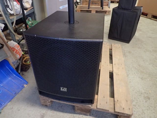 400829-2 LD Systems DAVE 15 G3 Portable Active PA System