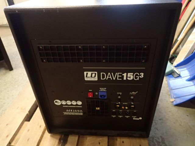 400829-9 LD Systems DAVE 15 G3 Portable Active PA System