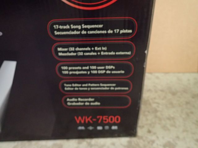 400877-4 NY Casio WK7500 Keyboard