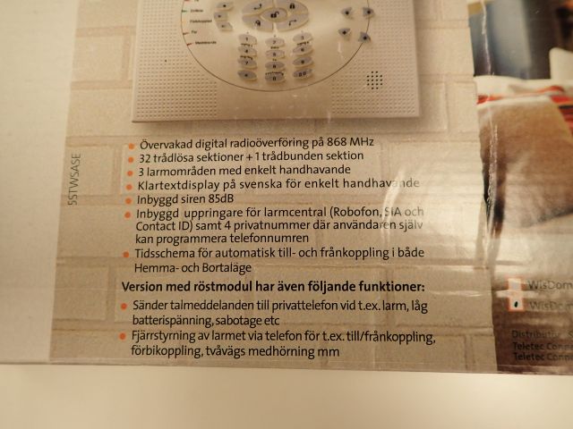 403274-6 WISDOM Home alarm