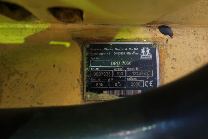 409866-2 Wacker Neuson DPU 7060 from 2000