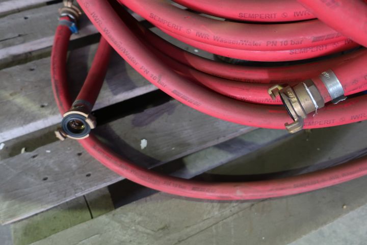 409896-2 Hose reel with about 50 + 20 m