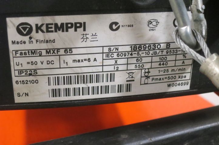 401377-7 Migwelder Kemppi Fastmig KMS 300 / MSF 65
