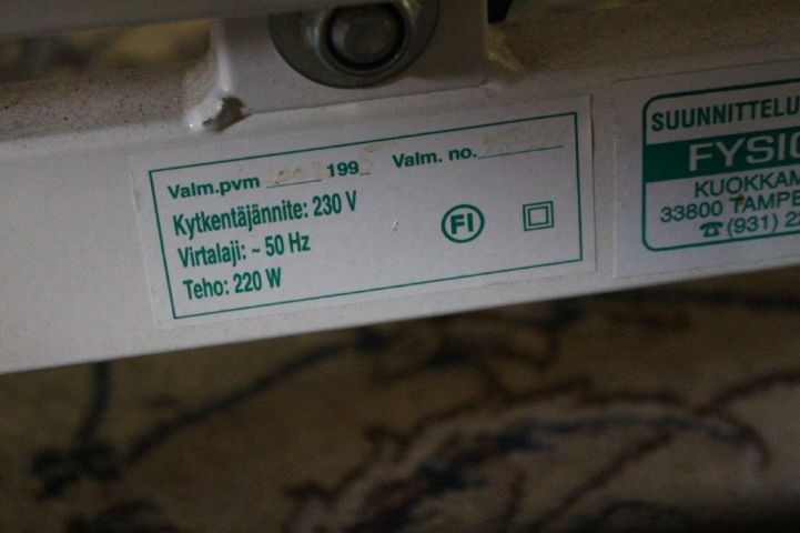 411308-4 Massagebänk elektrisk
