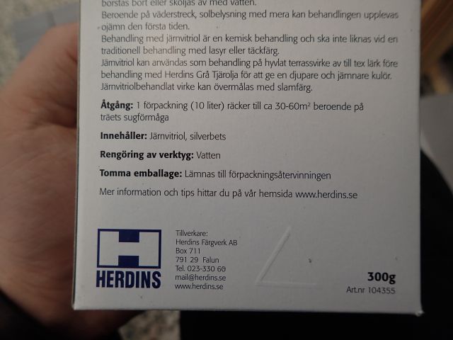 403343-5 Iron Vitriol HERDINS