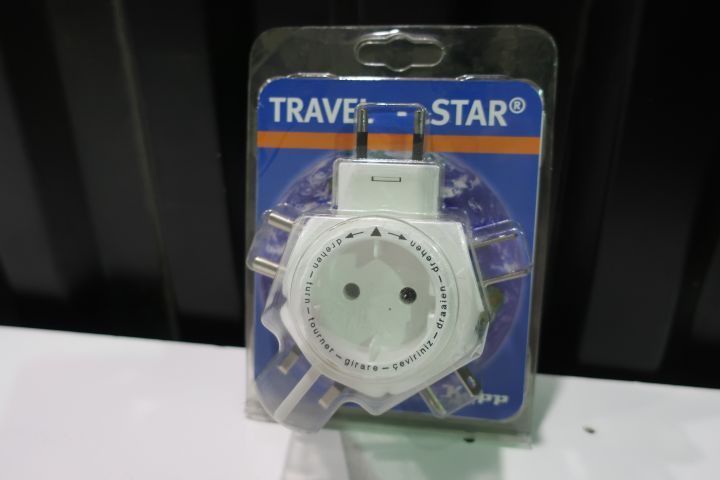 432311-2 Travel adapter travel star 10st.