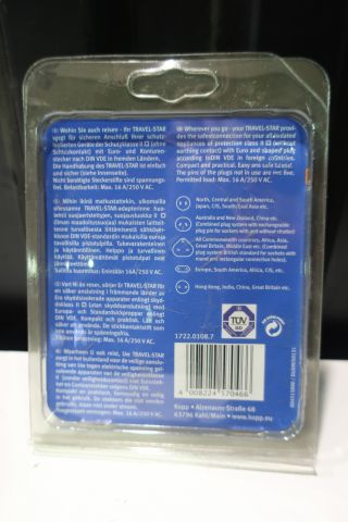 432311-3 Travel adapter travel star 10st.