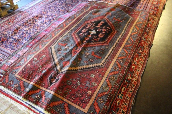411371-1 Persian mat Shasavan 246x128 cm