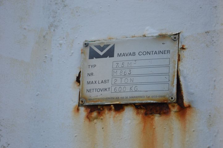 432267-5 Personalvagn med redskapscontainer