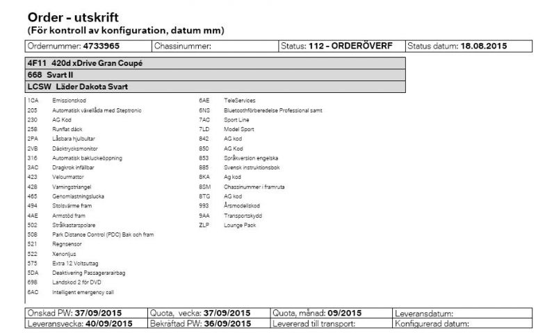 432746-29 BMW 420d xDrive Gran Coupé Sport Line -2016 automat (190hk, 4WD, 8144 mil)