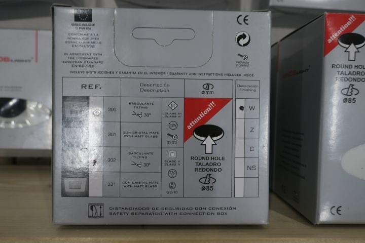 432578-3 Panels Halogen Arkos Light