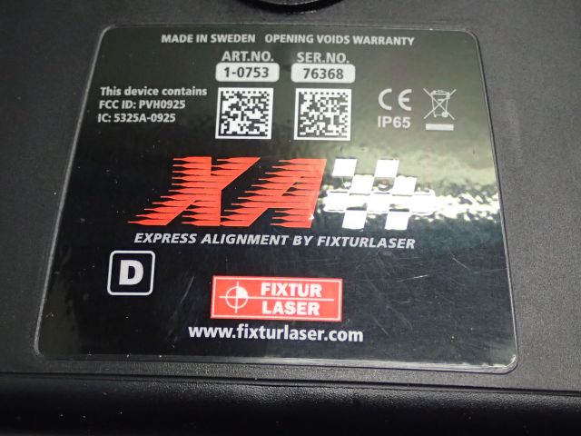 399979-18 Fixturlaser Express Alignment XA