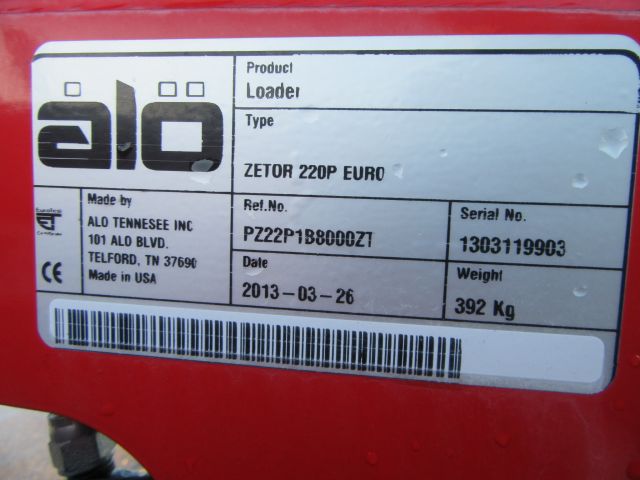 415407-48 Tractor - Zetor Major 80 -13 (DWJ690)