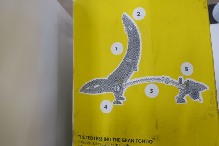 433121-3 Bike holder for car Gran Fondo