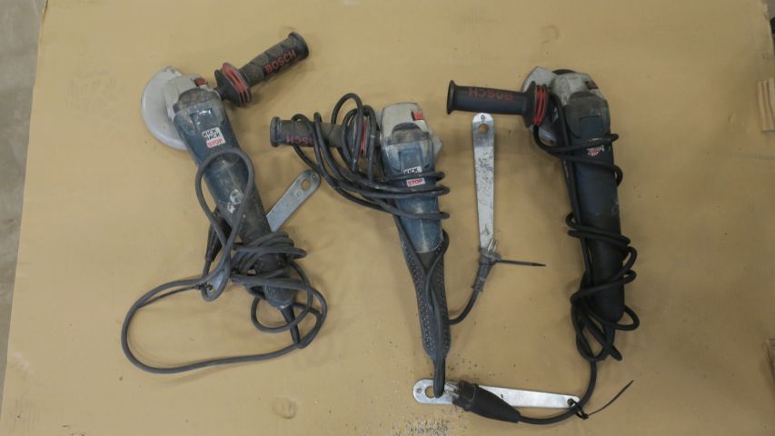 429383-1 3 pcs Bosch GWS 15-125 CIH Anglegrinder