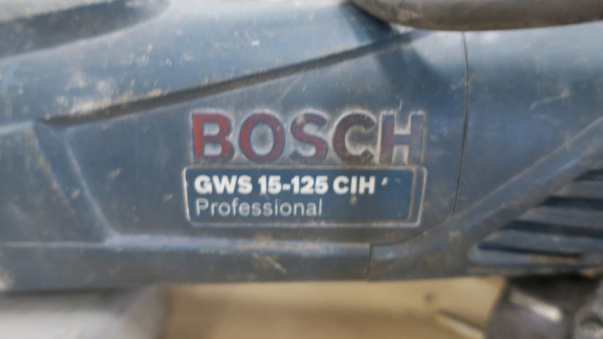 429383-2 3 pcs Bosch GWS 15-125 CIH Anglegrinder