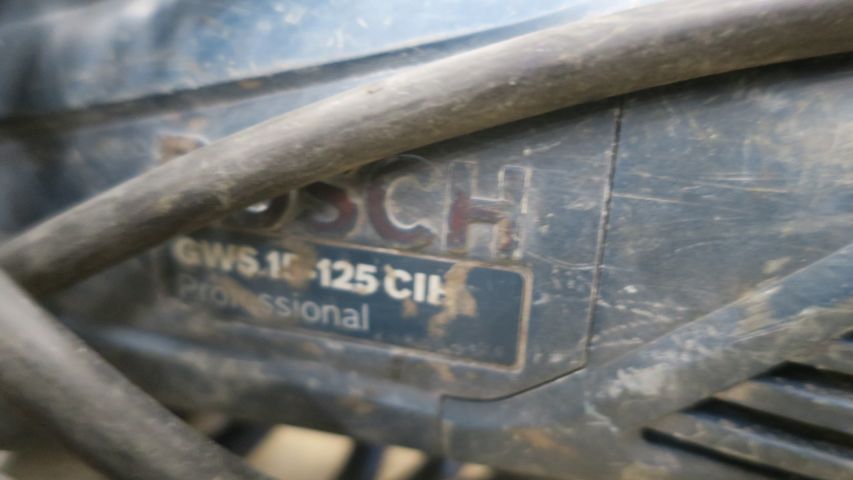 429383-4 3 pcs Bosch GWS 15-125 CIH Anglegrinder