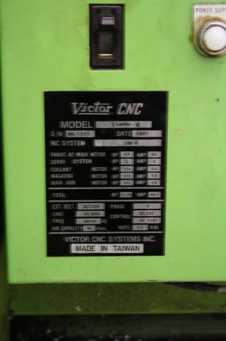 434640-14 Victor V-Center 4 Machining Center