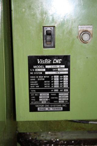 434640-15 Victor V-Center 4 Machining Center