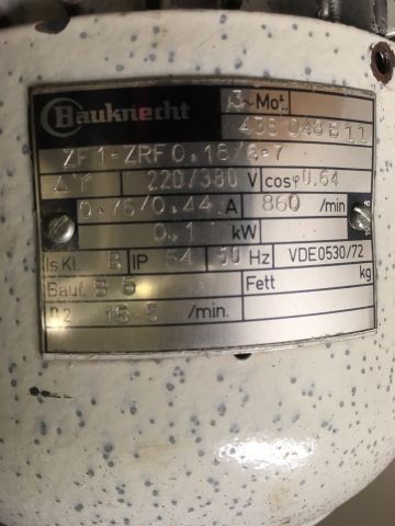 434652-8 Punching machine, Vilh. Pedersen 270M