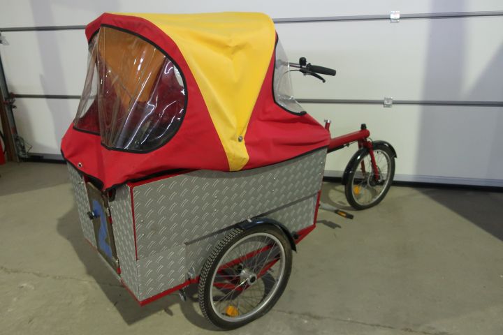 409910-1 Cargo bike / transport bike from Black Iron Horse.