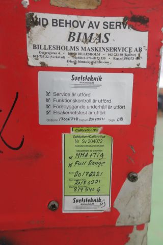 426038-10 Tig weldning machine Kemppi Master 3500