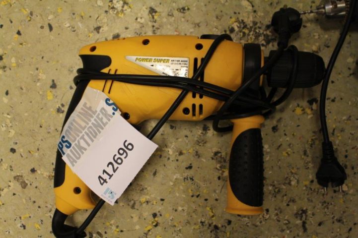 412696-3 2 st Elektriska handverktyg