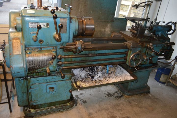 434689-1 Lathe, Köpings Mekaniska Verkstad