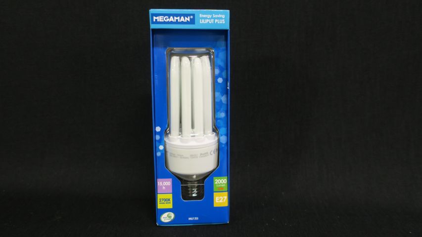 438302-2 20st Megaman Liliput plus Ingenium stavlampa, E27, 30W, 2000 lumen (Fri frakt)