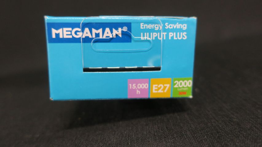 438302-5 20st Megaman Liliput plus Ingenium stavlampa, E27, 30W, 2000 lumen (Fri frakt)