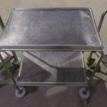 410221-3 Kitchen equipment for large kitchens, trolleys, shelves, waste carriage