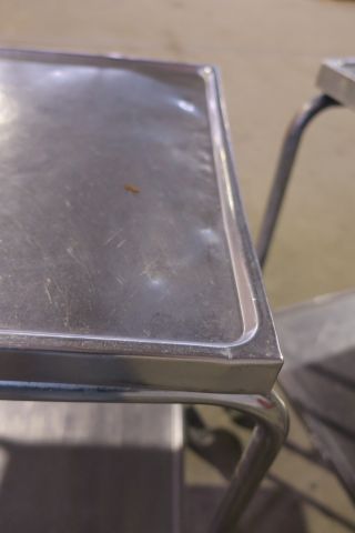 410221-4 Kitchen equipment for large kitchens, trolleys, shelves, waste carriage