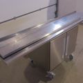 410221-13 Kitchen equipment for large kitchens, trolleys, shelves, waste carriage