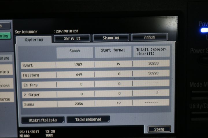 433517-6 Multifunction Printer Olivetti d-Color MF220