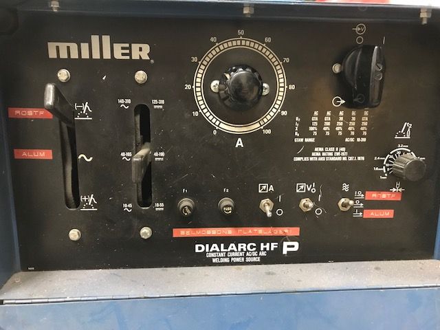 439814-3 Tig weldning machine Miller Dialarc HF P