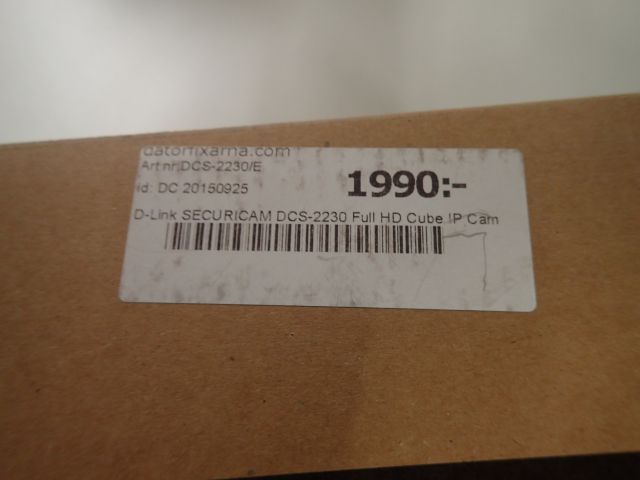 400924-2 Ny övervakningskamera D-Link SECURICAM DCS-2230 Full HD