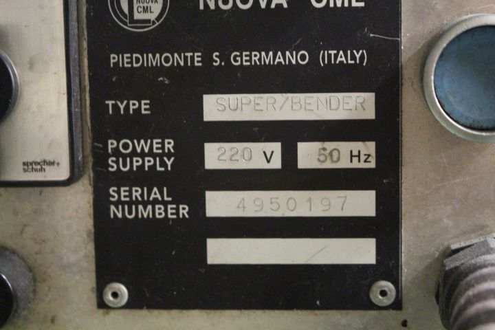 439682-2 Rörbockningsmaskin Ercolina Superbender