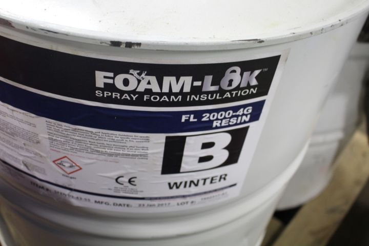 434957-7 Barrels with Lapolla insulation